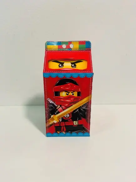Caixa Milk Ninjago