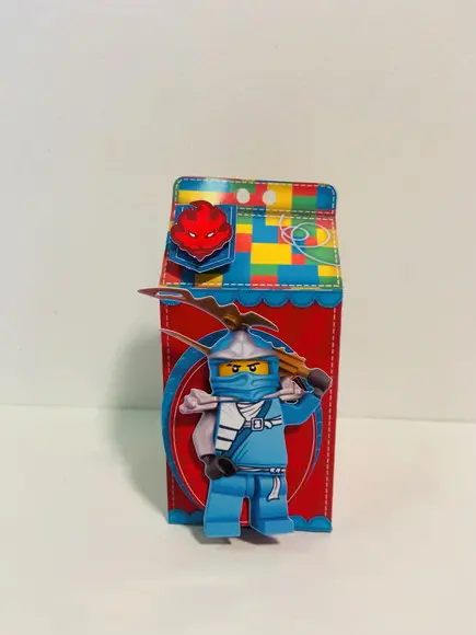 Caixa Milk Ninjago