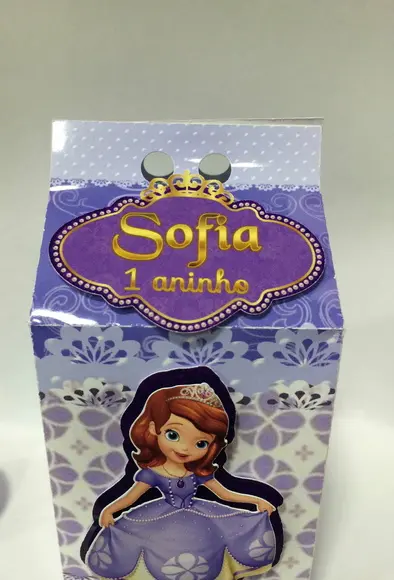 Caixa Milk Princesa Sofia