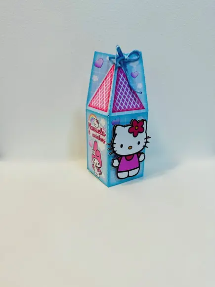 Caixa Saquinho Hello Kitty