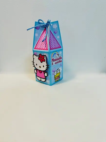 Caixa Saquinho Hello Kitty