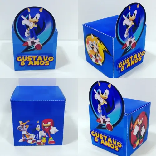 Caixa Sonic- cubo