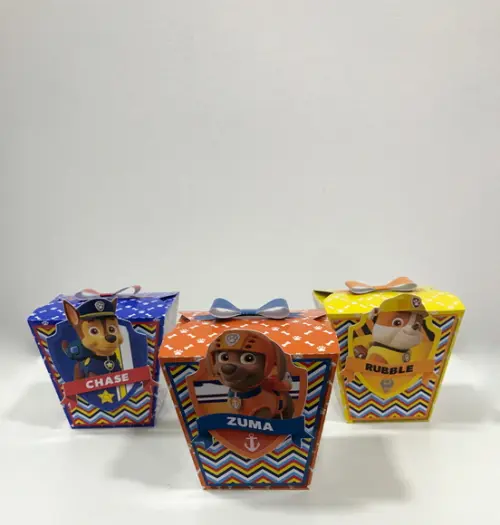 Caixa Sushi Patrulha Canina
