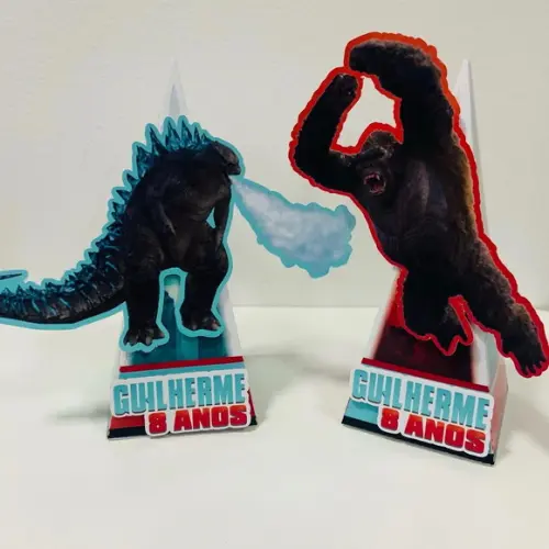 Caixa Triangular Godzilla