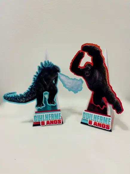 Caixa Triangular Godzilla