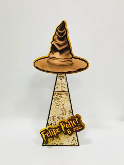 Caixa Triangular Harry Potter