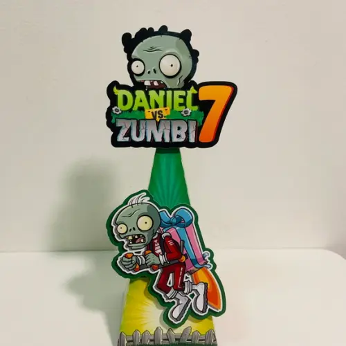 Caixa Triangular Plants Vs Zombies 2