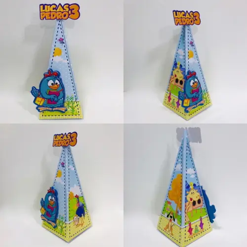 Cone Galinha Pintadinha 2 - G