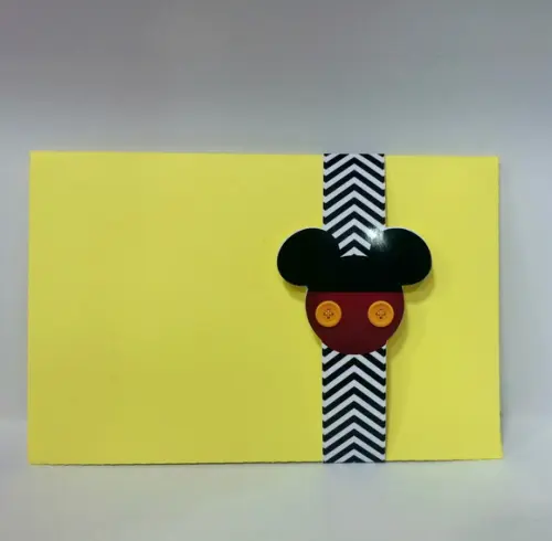 Convite Turma do Mickey