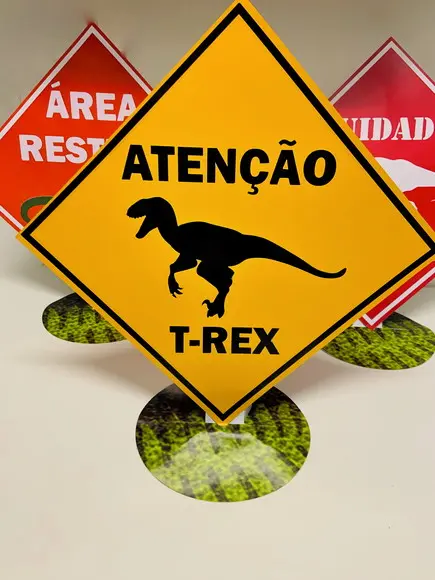 Display Placas de Aviso