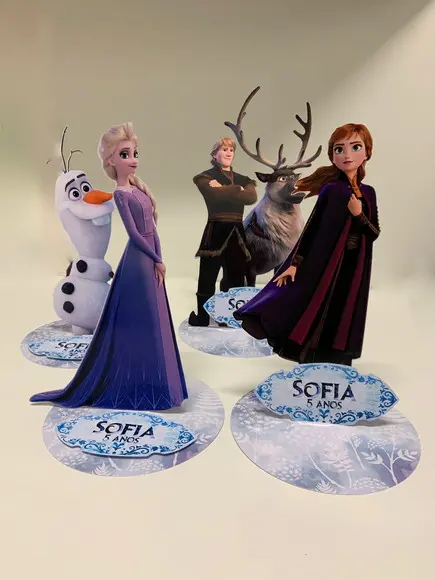Enfeite de Mesa Frozen