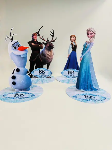 Enfeite de Mesa Frozen