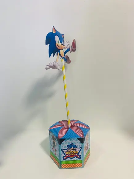Enfeite de Mesa Sonic
