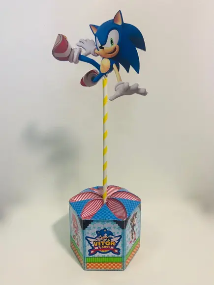 Enfeite de Mesa Sonic