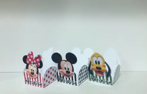 Forminha de Doces Turma do Mickey