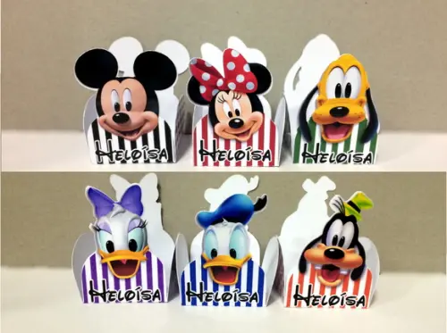 Forminha de Doces Turma do Mickey