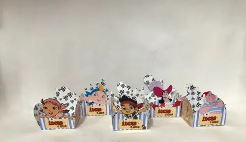Forminha Jake e os Piratas - Azul