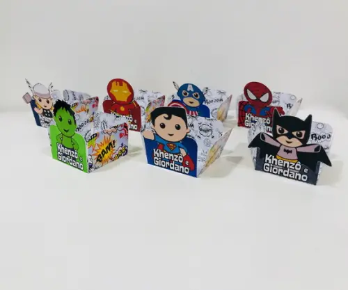 Forminha Super Heróis