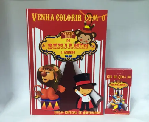 Kit Colorir Circo