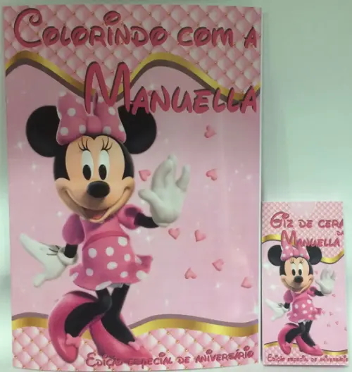 Kit Colorir Minnie