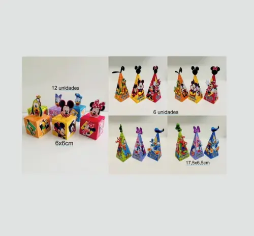 Kit Turma do Mickey 18 Itens
