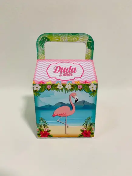 Milk Com Alça Flamingo