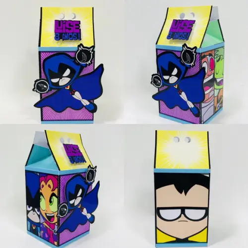 Milk Jovens Titãs Meninas