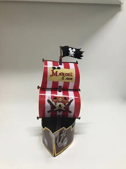 Navio Mickey Pirata