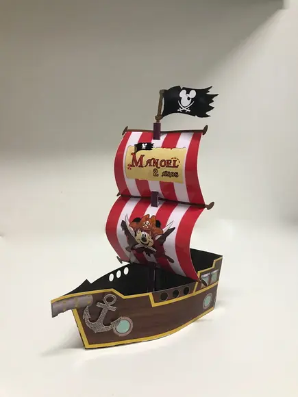 Navio Mickey Pirata