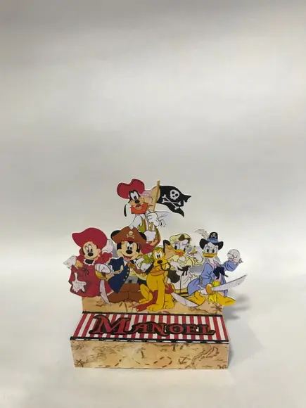 Porta Bis Mickey Pirata