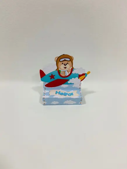 Porta Bis Ursinho Aviador - 2