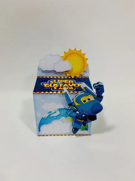 Porta Caixa Acrílica Super Wings