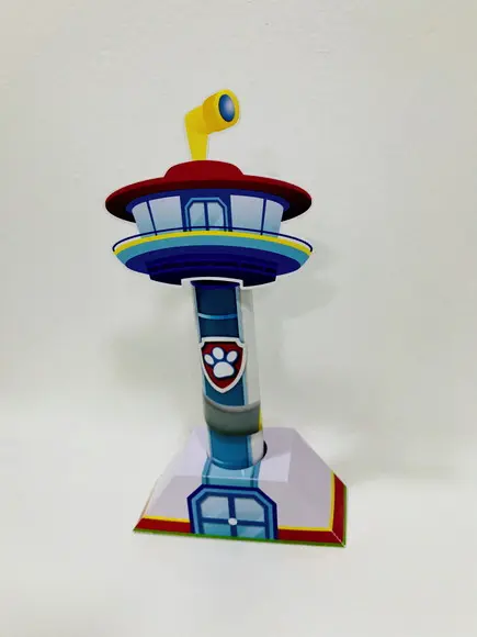 Porta Tubete Farol Patrulha Canina