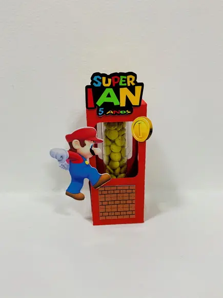 Porta Tubete Mario Bros