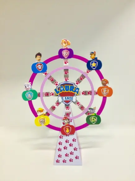 Roda Gigante Patrulha Canina - Menina