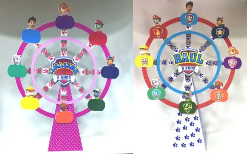 Roda Gigante Patrulha Canina - Menina