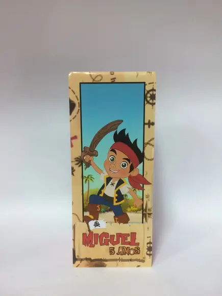Rótulo caixa de suco Jake