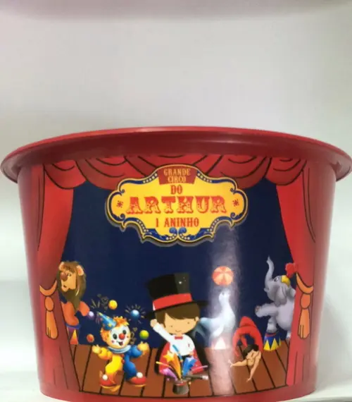 Rótulo Balde de Pipoca 1,5l