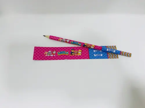 Rótulo para Lápis Patrulha Canina - Feminino