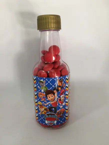 Rótulo Patrulha Canina - Garrafinha