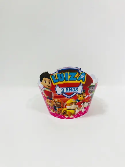 Saia Cup Cake Patrulha canina - feminina