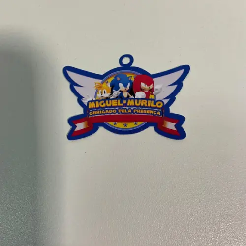 Tag Agradecimento Sonic