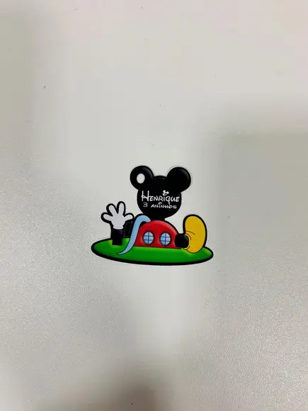 Tag de Agradecimento Casa do Mickey