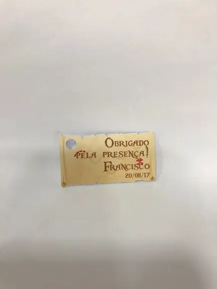 Tag de Agradecimento Pirata