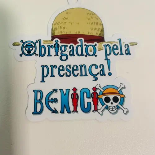 Tag de Agradecimento One Piace