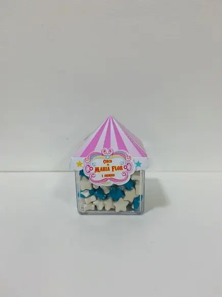 Tenda de Circo Rosa