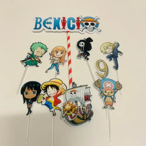 Topo de Bolo One Piace