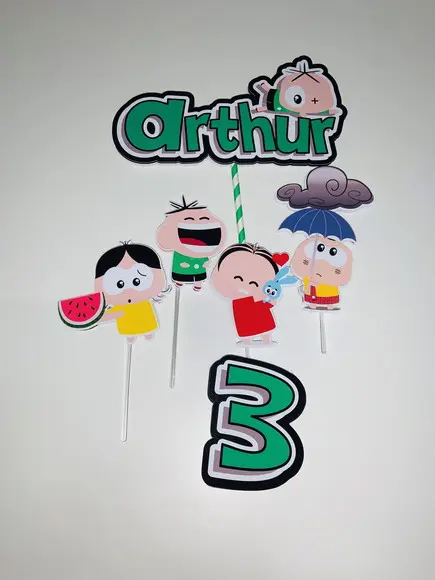Topo de Bolo Turma da Mônica Toy