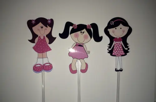 Topper Jardim de Bonecas