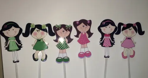 Topper Jardim de Bonecas